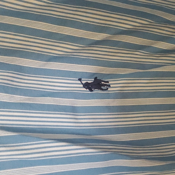 Polo by Ralph Lauren Size 17.5 34/35 Sleeve length shortened/Altared Dress Shirt - Picture 3 of 6